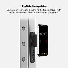 Load image into Gallery viewer, Belkin Fitness Mount compatible with MagSafe for Gym Equipment, Magnetic Cellphone Mount, Handlebar Strap for Indoor Cycling, Treadmill, Spin Bike, Elliptical for iPhone 13, 12, Pro, Pro Max, Mini
