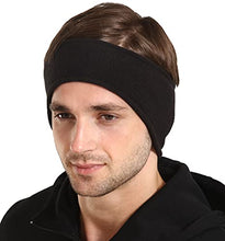 Load image into Gallery viewer, Ear Warmer Headband - Winter Fleece Ear Cover for Men &amp; Women - Warm &amp; Cozy Cold Weather Ear Muffs for Running &amp; Cycling
