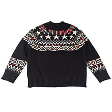 Load image into Gallery viewer, Boys Girls Knit Sweater,Cute Long Sleeve Blouse top,Crewneck,Cable Knit Sweater Fall and Winter Clothe,Warm Kids Sweater Cashmere,Cotton Knit Sweater,3-10t Kid
