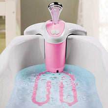 Load image into Gallery viewer, Summer Lil Luxuries Whirlpool Bubbling Spa &amp; Shower (Pink) – Luxurious Baby Bathtub with Circulating Water Jets – Includes Deluxe Newborn Sling and Clean Rinse Spa/Shower Unit

