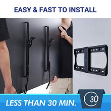Load image into Gallery viewer, RENTLIV Tilting TV Wall Mount Bracket for Most 37-70 Inches TV, TV Mount with MAX VESA 600x400mm, Loading Capacity up to 132 LBS, fits for 16" 18" 24" Wood Studs, Low Profile and Space Saving
