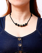 Load image into Gallery viewer, XHUUU Natural Black Obsidian Choker Necklaces for Women Lucky Stone Healing Crystals Gemstone Beads Balance Necklace for Men
