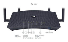 Load image into Gallery viewer, Motorola AC2600 4x4 WiFi Smart Gigabit Router with Extended Range, Model MR2600
