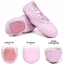 Load image into Gallery viewer, Stelle Girls Ballet Practice Shoes, Yoga Shoes for Dancing (Pink New, 13ML)
