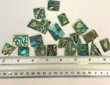 Load image into Gallery viewer, 1- Ounce ~ Green Paua Abalone Shell Blanks, Inlay Material. 0.06" Thick/Guitar

