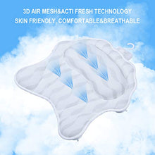 Load image into Gallery viewer, Bath Pillow, SurSoul Luxury Bathtub Pillow with Large Non-slip Suction Cups, Quick Dry Spa Pillow, Bath Neck Pillow for Tub
