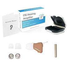 Load image into Gallery viewer, Mini Sound Amplifier, Ear Sound Enhancer, Noise Reduction, Enhanced Speech, Feedback Cancellation, Suitable for Adults, Elderly, Children, Left and Right Ears (3-Year Warranty)
