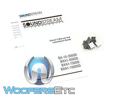 Load image into Gallery viewer, Soundstream BXA1-5000D 5,000 Watt Class D Monoblock Amplifier
