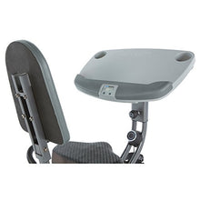 Load image into Gallery viewer, Exerpeutic ExerWorK 1000 Fully Adjustable Desk Folding Exercise Bike with Pulse
