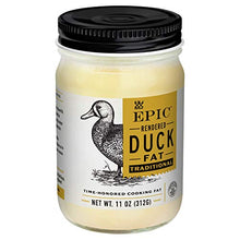 Load image into Gallery viewer, Epic Provisions EPIC Duck Fat Keto Friendly, Whole30, oz Jar EPIC Duck Fat, Keto Consumer Friendly, Whole30, 11 Ounce
