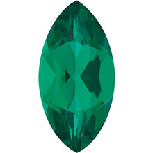 Load image into Gallery viewer, Lab Created Emerald Marquise Wrap Ring, 10k Yellow Gold, 12k Pink and Green Gold Black Hills Gold Motif, Size 7
