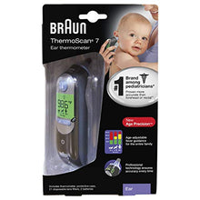 Load image into Gallery viewer, Braun ThermoScan 7 – Digital Ear Thermometer for Adults, Babies, Toddlers and Kids – Fast, Gentle, and Accurate Results
