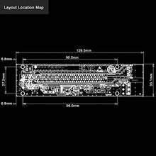 Load image into Gallery viewer, FebSmart PCI-E Riser for Bitcoin Litecoin ETH Coin Mining 6 PIN Powered PCIE Extension Cable GPU Riser Ethereum Mining ETH GPU Extension Cable PCIEX1 to PCIE X16 VER006C GPU Riser(Blue 6-PCS)
