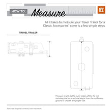 Load image into Gallery viewer, Classic Accessories PermaPRO Lightweight Ripstop and Water Repellent Cover, for 24' - 27' Travel Trailers, 80-137-171001-00
