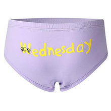 Load image into Gallery viewer, Core Pretty Baby Underwear Toddler Little Girls Soft Cotton Panties Week Underpants Hipster Briefs Monday to Sunday Daily Princess Clothing Novelty Gifts (Pack of 7) (Week, 3-4T), 3T / 4T
