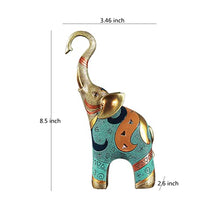Load image into Gallery viewer, SUGUTEE Good Luck Large Elephant Statue Decorations for Home, Elephant Figurines Statues Home Decor, Elephant Gifts, Elephant Figurines with Trunk Up ( 2 Pcs Medium )
