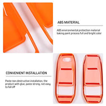 Load image into Gallery viewer, RT-TCZ Car Door Handle Bowl Cover Decor Trim JL Accessories for Jeep Wrangler 2018-2020 JL 4-Door (Orange)
