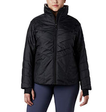 Load image into Gallery viewer, Columbia Women's Kaleidaslope II Jacket, Black, 2X
