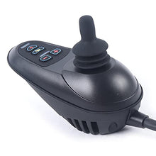 Load image into Gallery viewer, Wheelchair LED Command Joystick, DC 24V Waterproof Electric Power Wheelchair Controller Part LED 6 Keys Joystick for Folding Electric Wheelchair Hall Rocker Omnidirectional
