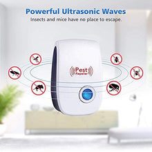 Load image into Gallery viewer, Fire Tracks Limited Ultrasonic Pest Repeller, 4 Packs, Electronic Indoor Plug in for Insects, Mice,Ant, Mosquito, Spider, Rodent, Roach, Mosquito Repellent for Children and Pets' Safe
