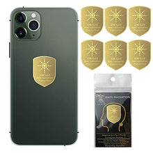 Load image into Gallery viewer, 6Pack - EMF Protection Cell Phone Sticker, Radiation Blocker for Cell Phone, Anti Radiation Protector Sticker, KAKAWIN EMF Blocker for Mobile Phones, iPad, MacBook, Laptop and All Electronic Devices
