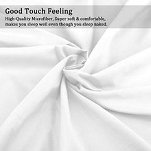 Load image into Gallery viewer, HOMEIDEAS 4 Piece Bed Sheet Set (Queen, White) 100% Brushed Microfiber 1800 Bedding Sheets - Deep Pockets
