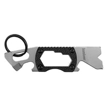 Load image into Gallery viewer, Kershaw PT-2 Compact Keychain Pry Tool (8810X); Features Bottle Opener, Two Screwdriver Tips, Pry Bar, Wire Scraper, Three Hex Drives; Made of 8Cr13MoV Stainless Steel; 0.8 OZ, 3.75 In. Overall Length
