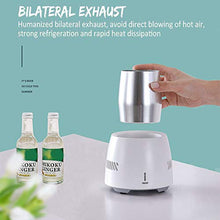 Load image into Gallery viewer, Portable Cooling Cup, Electric Cooler Smart Device Fast-freezing Mini Mobile Refrigerator Cools For Beverage Wine Beer Cola Birthday Present,E
