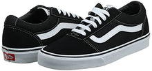 Load image into Gallery viewer, Vans YT Ward Sneaker, Black ((Suede/Canvas) Black/White Iju), 11 US Unisex Little Kid
