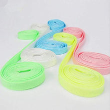 Load image into Gallery viewer, Funlight 5 Pair Luminous Shoelace Glow in the Dark Colorful Fluorescent Sport Shoelaces Kids Children Party Gift
