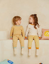 Load image into Gallery viewer, MOLLIMELLI FRIENDS 2T~15Y Toddlers' Boys' Girls' Kids' Teen Clothes Cotton Stripes Checks Pattern Long Sleeve Clothingsets
