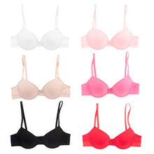 Load image into Gallery viewer, Alyce Intimates Girls &amp; Teens Lightly Padded Bra, Pack of 6
