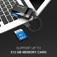 Load image into Gallery viewer, SmartQ C368 USB 3.0 SD Card Reader, Plug N Play, Apple and Windows Compatible, Powered by USB, Supports CF/SD/SDHC/SCXC/MMC/MMC Micro, etc.
