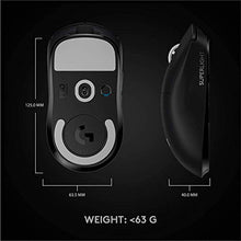 Load image into Gallery viewer, Logitech G PRO X Superlight Wireless Gaming Mouse - Black
