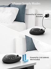 Load image into Gallery viewer, Portable Sound Machines,White Noise Machine with Non Looping Natural Soothing Sounds,Sleep Timer and Memory Function,USB Charge Port,Powered by DC or Battery Travel Sleep Machine for Adults Baby Kids
