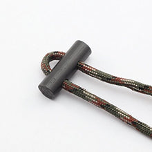 Load image into Gallery viewer, bayite Small Ferro Rod Survival Drilled Flint Fire Starter with Toggle Hole for Paracord Bracelet Necklace 1 Inch Pack of 6
