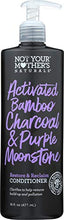 Load image into Gallery viewer, Not Your Mother's, Activated Bamboo Charcoal &amp; Purple Moonstone Conditioner, 16 Fl Oz
