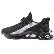 Load image into Gallery viewer, kokib Men's Running Sports Walking Shoes Mesh Lightweight Breathable Athletic Jogging Fashion Sneakers All Black
