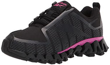 Load image into Gallery viewer, Reebok Women's ZigWild TR 6 Trail Running Shoe, Black/Cold Grey/Pink, 9.5
