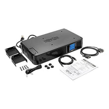 Load image into Gallery viewer, Tripp Lite SMART1500LCD 1500VA Smart UPS Battery Back Up, 900W Rack-Mount/Tower, LCD, AVR, USB, DB9, 3 Year Warranty &amp; Dollar 250,000 Insurance Black
