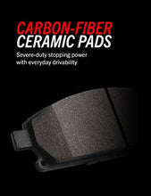 Load image into Gallery viewer, Power Stop K8026-36 Front and Rear Z36 Truck &amp; Tow Brake Kit, Carbon Fiber Ceramic Brake Pads and Drilled/Slotted Brake Rotors
