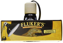 Load image into Gallery viewer, Fluker's Repta-Clamp Lamp with Switch for Reptiles Black, 5.5-Inches
