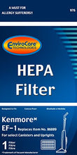 Load image into Gallery viewer, EnviroCare Replacement HEPA Vacuum Cleaner Filter Designed to fit Kenmore EF-1 for Select Canisters and Uprights

