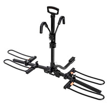Load image into Gallery viewer, Hyperax 2-Bike Hitch Mounted Bike Rack Carrier for 2 inch / 1.25-inch Receivers - Fits Up to 90lbs Road Bikes, Mountain Bikes, MTB with Up to 3-inch Tires - Compatible with SUV, Trucks, Sedan
