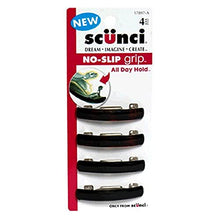 Load image into Gallery viewer, Scunci No Slip No Damage Barrette, 4 ct
