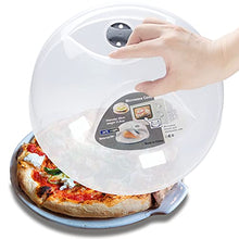 Load image into Gallery viewer, Microwave Splatter Cover, Microwave Cover for Food, Large Microwave Plate Cover Guard Lid with Steam Vents Keeps Microwave Oven Clean, 11.5 Inch BPA Free &amp; Dishwasher Safe-Grey
