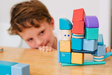 Load image into Gallery viewer, 24 Piece Tegu Magnetic Wooden Block Set, Sunset
