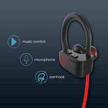 Load image into Gallery viewer, noot products NP11 Wireless Bluetooth Earbuds Headphones with Mic, Volume &amp; Remote Control IPX7 Sweatproof in-Ear for Sports, Running, Gym
