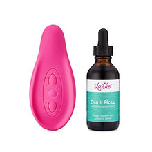 Load image into Gallery viewer, LaVie Clogged Duct Relief Bundle, Rose, Lactation Massager and Duct Flow Tincture
