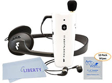 Load image into Gallery viewer, Williams Sound Pocketalker Ultra 2.0 - Personal Sound Amplifier with Liberty Cloth and AudioWipe Towelettes
